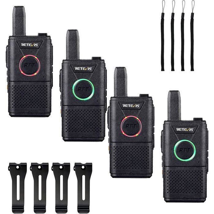 Retevis RT616 Walkie Talkie, PMR446 16 Channels 2 Way Radio, Dual Band - View #10