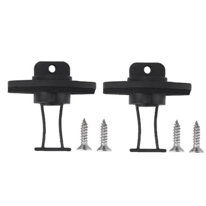 Kit De 4 Bouchons De Vidange Avec Rivets Et Vis Pour Kayak, Canoë, Bateau – Joints Caoutchouc Anti-Fuite, Installation Facile