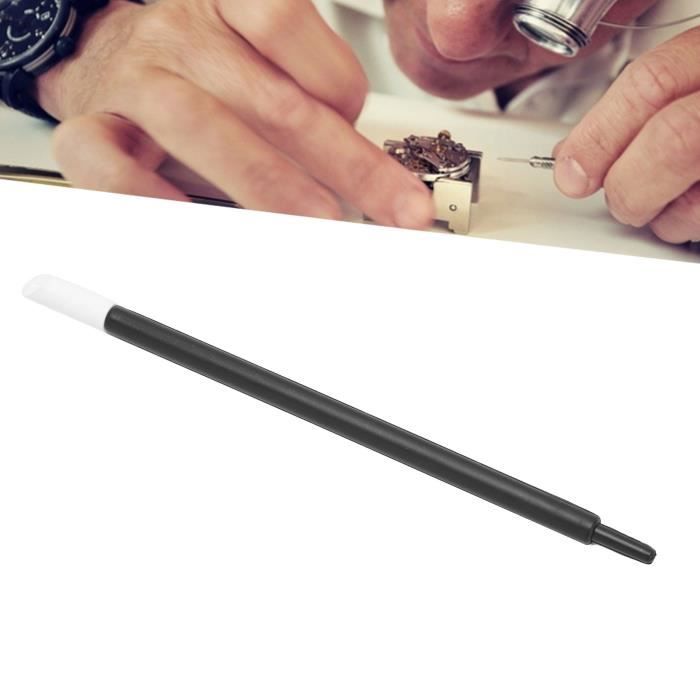 Diamond Dazzles Stick - Stylo Nettoyant Pour Bijoux (Bagues, Diamants, Or) - Brosse Douce Et Liquide 3 Ml - Portable