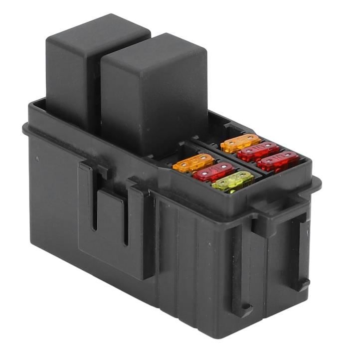 Lot De 6 Relais Audio 12V Pour Voiture - 30A, 5 Broches, Harnais Avec Fusible Et Câble 14AWG