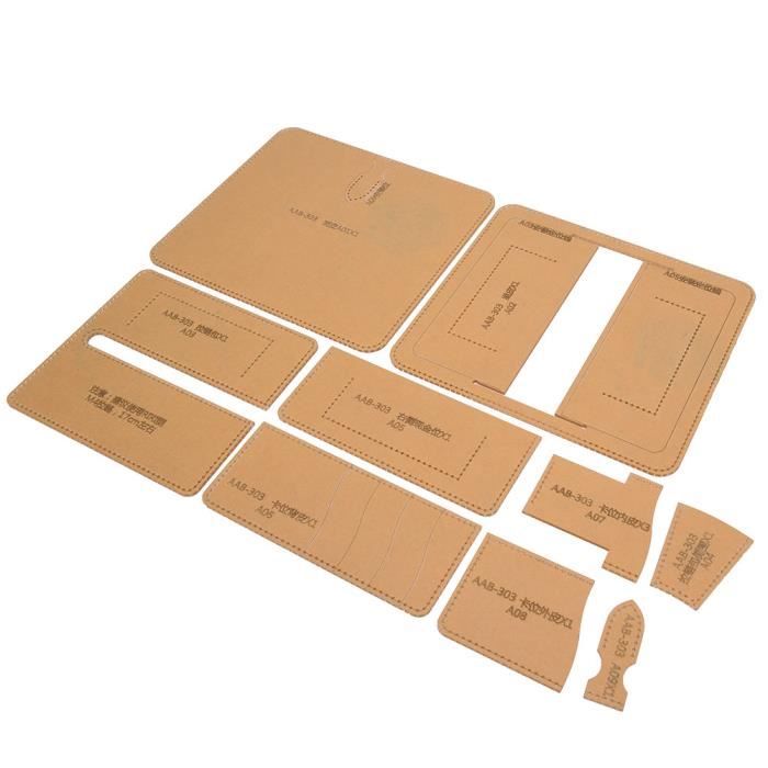 Kit De Fabrication De Sacs à Main En Cuir PU WADORN DIY, Kit