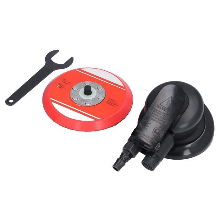 ABAC Meuleuse Orbitale Pneumatique G-225 125 Mm – Puissante, Auto-aspirante Et Ergonomique