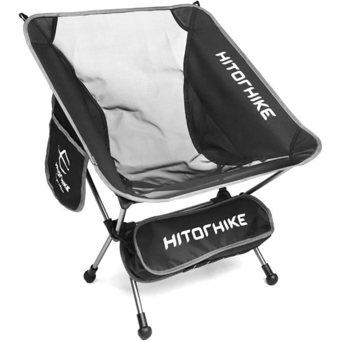 OVERMONT Chaise Pliante Portable Ultralégère Pour Camping - Confort Absolu En Plein Air, 22D X 26W X 17H