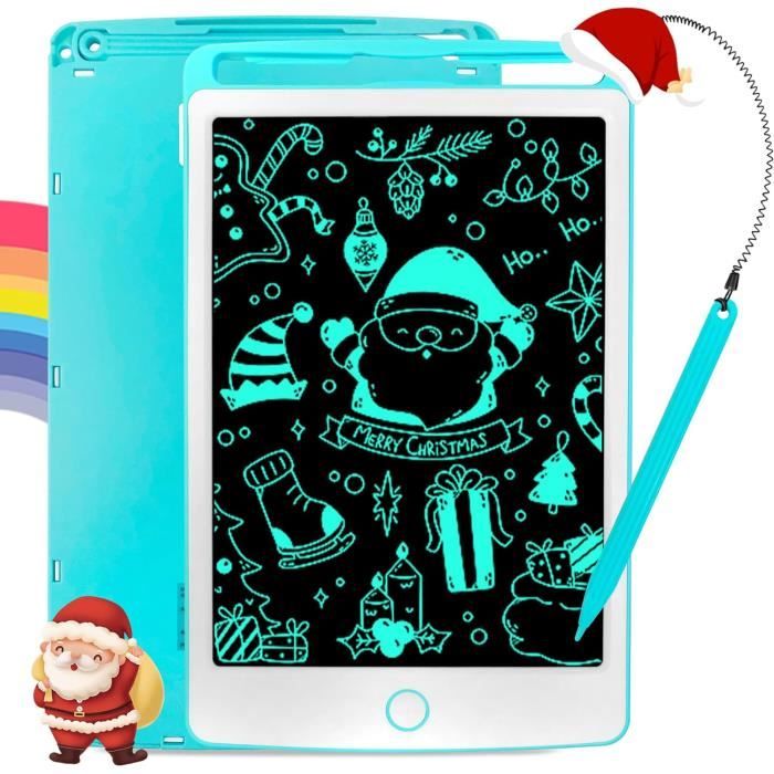 Lot De 12 Mini Ardoises Magiques – Tablette Dessin Effaçable En Porte-clés, 6 Couleurs, Cadeau Anniversaire, Fête, école