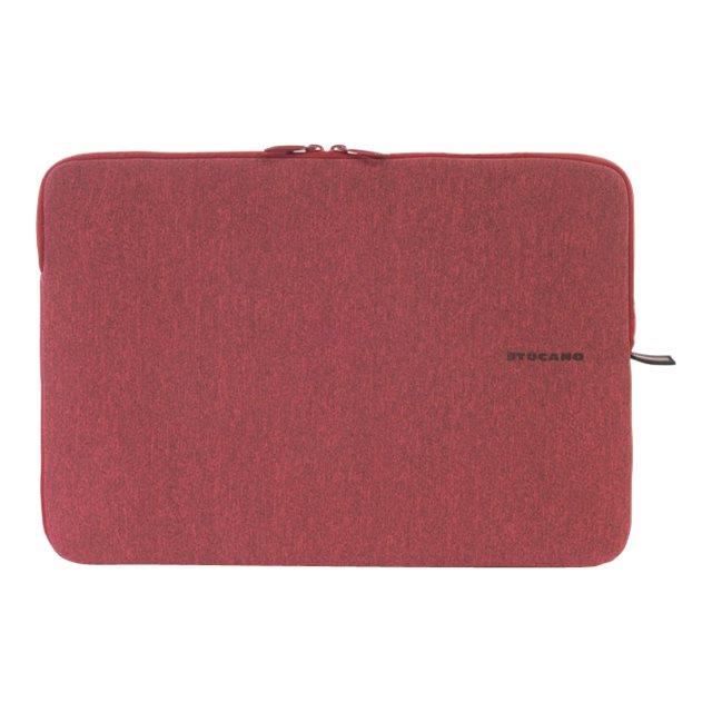 Housse dordinateur portable - Tucano - Second Skin Melange - 15.6 - Rose Rouge - Protection Mixte