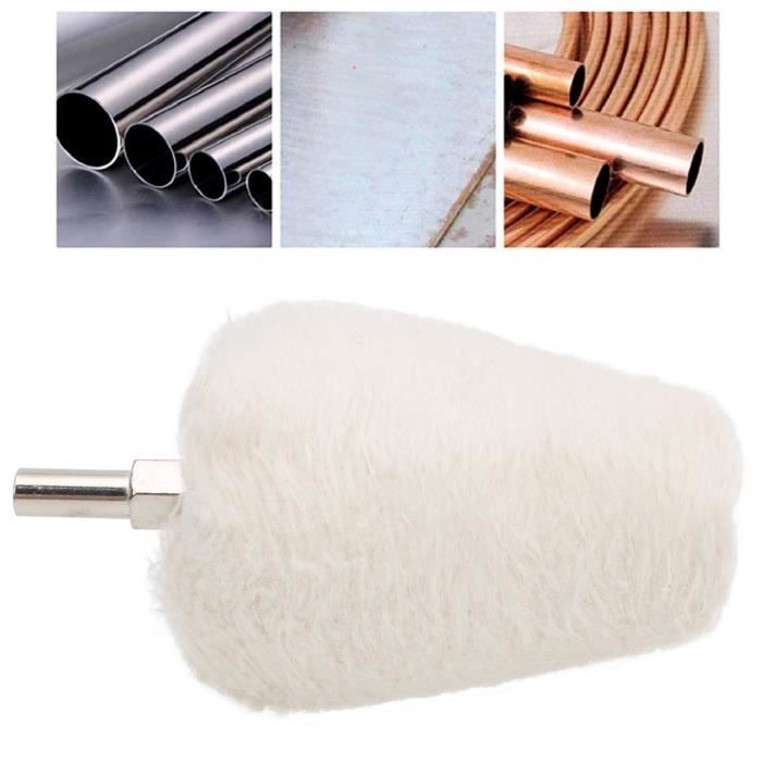 Kit Roues Polissage Feutre & Coton Ø150/200mm – 8 Pouces, Multicouches Pour Finition Parfaite