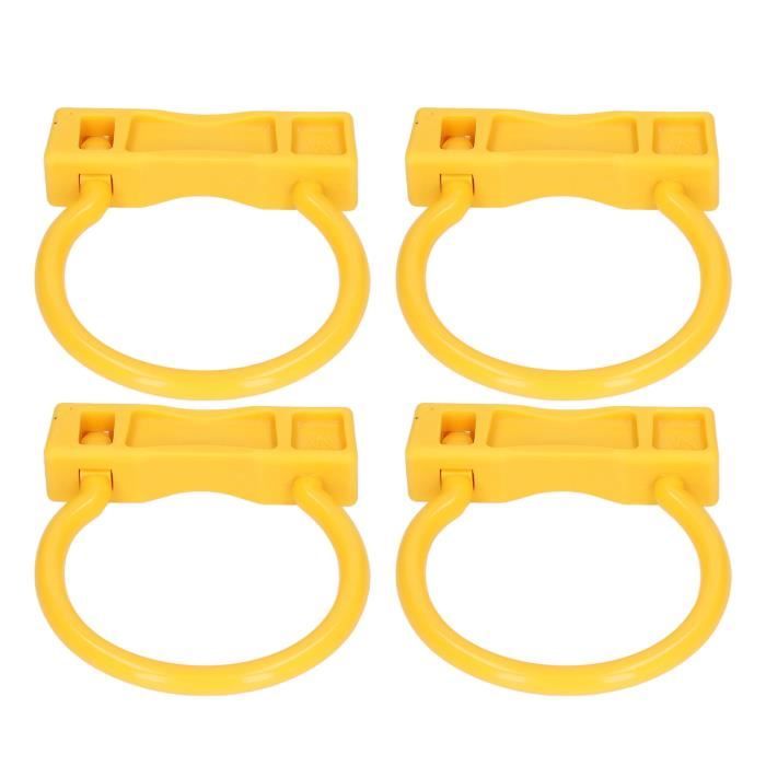 Anneau Ressort En Or Jaune 18k – Largeur 4,5 Mm – Modèle Simple Et Léger – Neuf Sans Emballage
