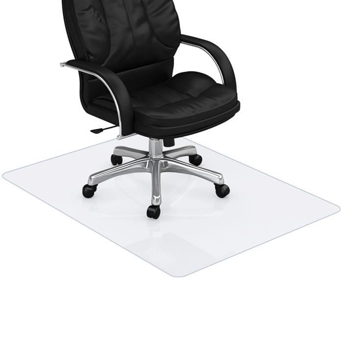 vgeby tapis protection bureau - (90*120cm) - protège-sol opaque pour chaise à roulette cya1201