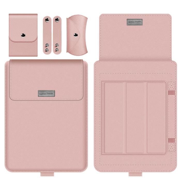 Housse pour Ordinateur 12.5''-14'' à Mémoire de Forme, Pochette MacBook Air  13'', Grise et Rose, MOBILIS - Cdiscount Informatique