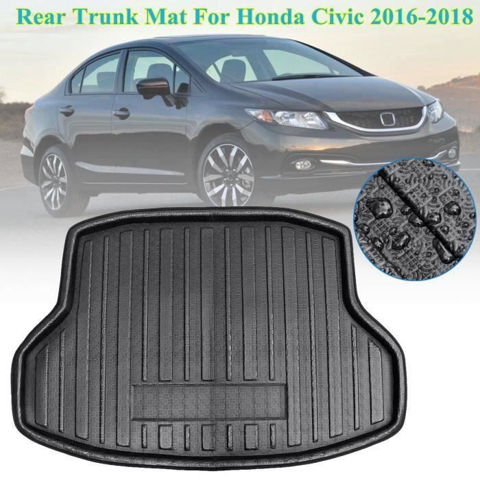 Tapis De Coffre Sur Mesure MTM Pour Honda Civic X / Civic Sport Hatchback (2017 à 07.2022) - Anti-dérapant, étanche - Cod. 7429 - 12