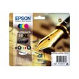 EPSON Multipack T1636 XL - Stylo Plume - Noir, Cyan, Magenta, Jaune (C13T16364012)-1