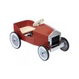 Porteur enfant - VILAC - Grande voiture rouge - Métal et bois naturel - À partir de 3 ans-1