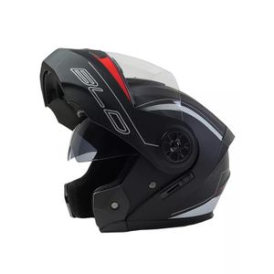 Casque Moto Intégral FAVOTO - Certifié ECE - Respirant Et Léger - Pour Homme/Femme - Blanc