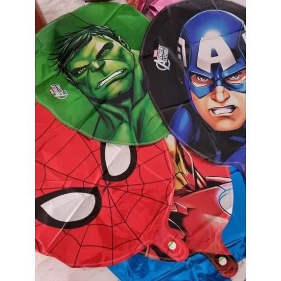 Copains de paille Avengers Ami de paille Marvel Porte-crayon Iron Man Thor  Hulk Spiderman Capitaine Amérique Cadeau de sac de butin de fête -   France