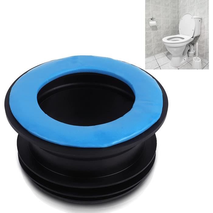 Anneau de cire de toilette, anneau d'étanchéité de toilette, anneau  d'étanchéité en caoutchouc pour tuyau de vidange - Cdiscount Bricolage