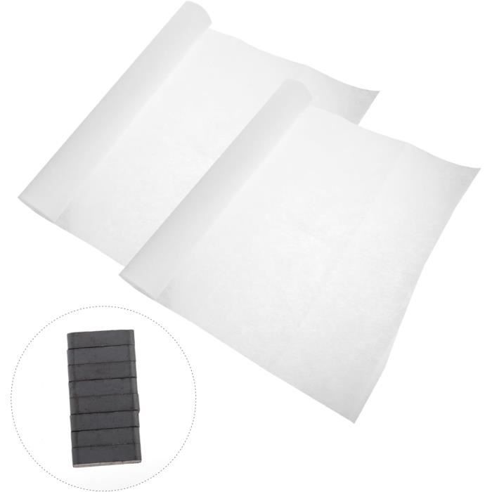 Feuilles Absorbantes Huile Cuisine - 100 Pièces Rondes 20 Cm - Pour Friteuse, Qualité Alimentaire - 7