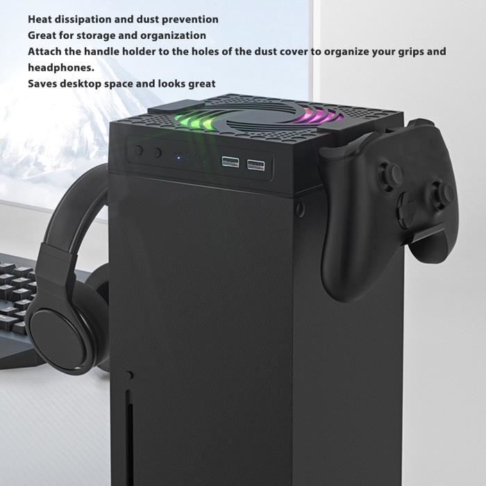 Support de refroidissement pour Xbox Series S Support de Ventilateur de Support de refroidissement pour Xbox Series S Support de Ventilateur de