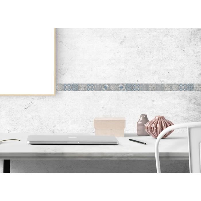 Frise Murale à Décoller Et à Coller - Bordure De Fenêtre - Cadre Miroir - Panneau Mural - Tableau D'affichage - Pivoine Blanche - 10,6 X 1000 Cm