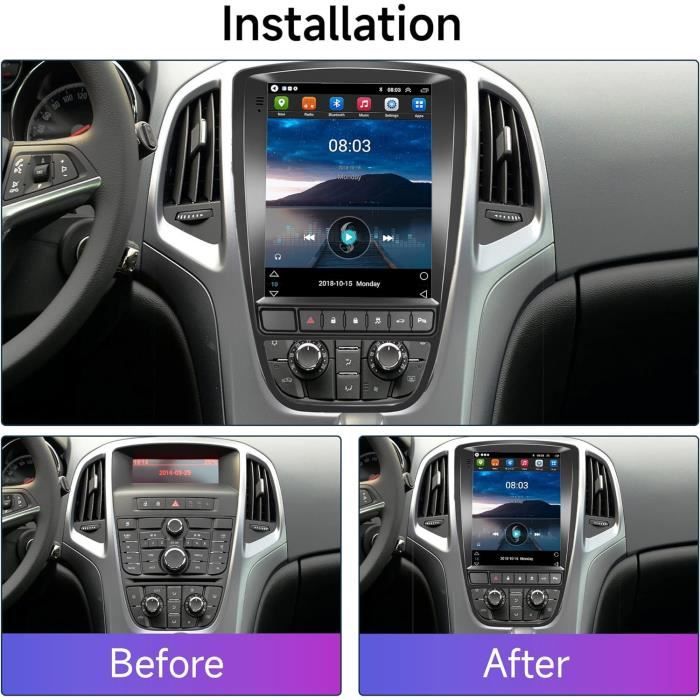 Carplay Android 13 Autoradio 64G Für Opel Astra J Buick EXCELLE Verano
