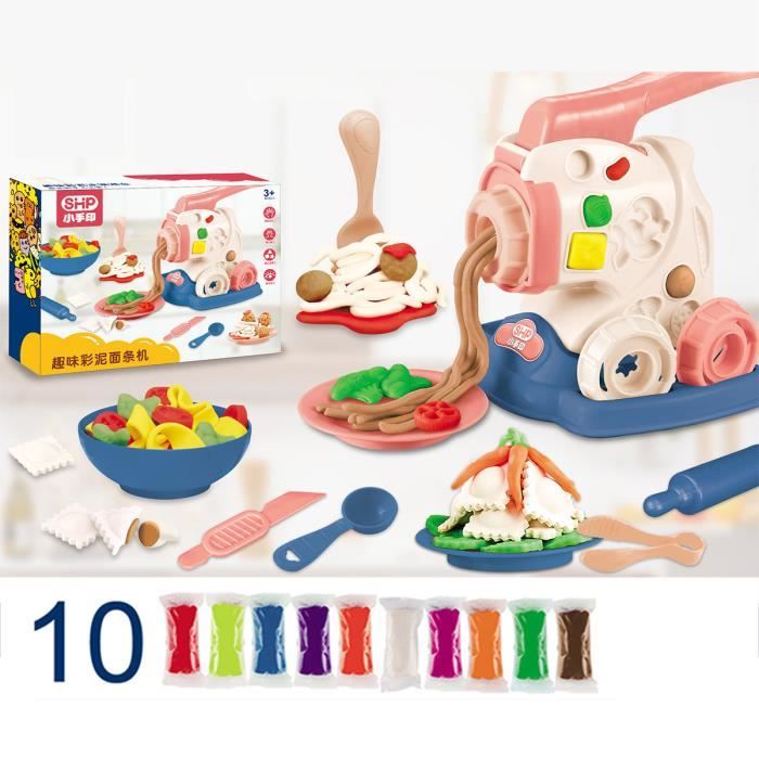 Ensemble de jouets de cuisine pour enfants, machine à nouilles à faire  soi-même, pâte à