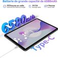 Tablette Tactile Blackview Tab 8 Wifi 10.1 Pouces Android 12 7Go RAM+128Go ROM - Gris-2