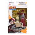 Figurine Anime Heroes Gaara - BANDAI Naruto Shippuden - 17 cm - 16 points d'articulation-2