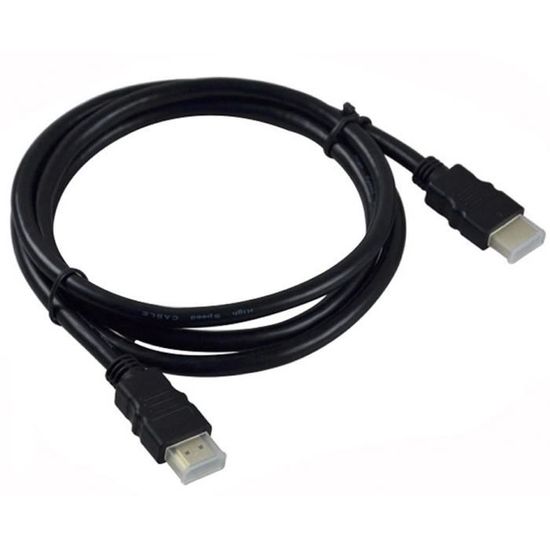 Prise HDMI 1 mâle vers Double HDMI 2 femelle Y adaptateur de câble de  répartiteur LCD LED HD TV Bon Matériel -TUN - Cdiscount Informatique