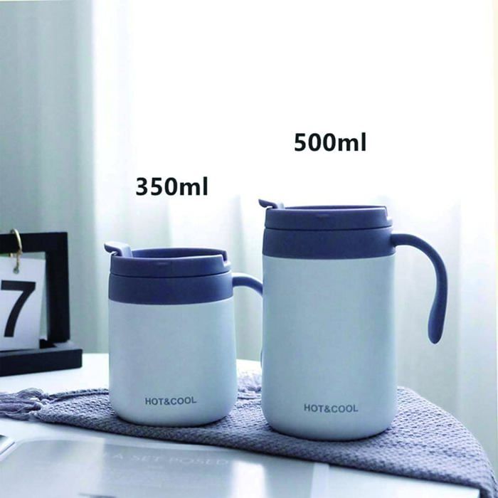 GOURDE BIDON,black 500ml 550ml  Tasse à café isotherme en acier