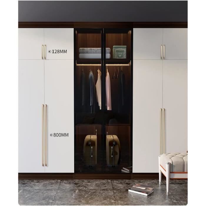 Lot De 10 Poignee De Meuble Cuisine Doree Poignée Cuisine Dore 160Mm