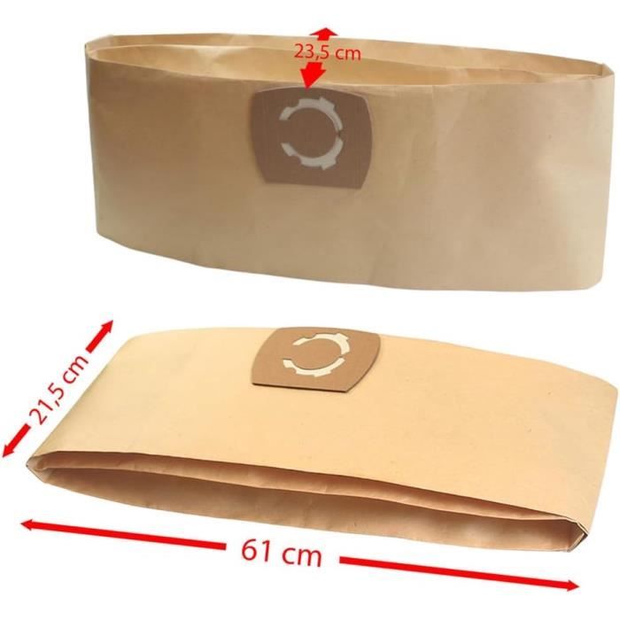 MisterVac | Compatible Avec Les Sacs De Rechange Pour Sacs D'aspirateur, 5 Pièces Nilfisk VP930