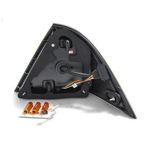 Déflecteurs ClimAir Master Noir Arrière – Mercedes Classe C W203 Berline 2000-2007