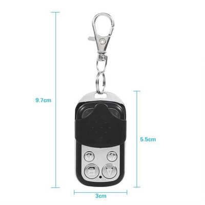 Télécommande Universelle Porte De Garage 433,92 MHz - Portée 50-150m, Pile Incluse, Pour Portail, Volet Roulant - Modèle FLO4-RS