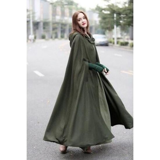 Cape femme sales avec capuche