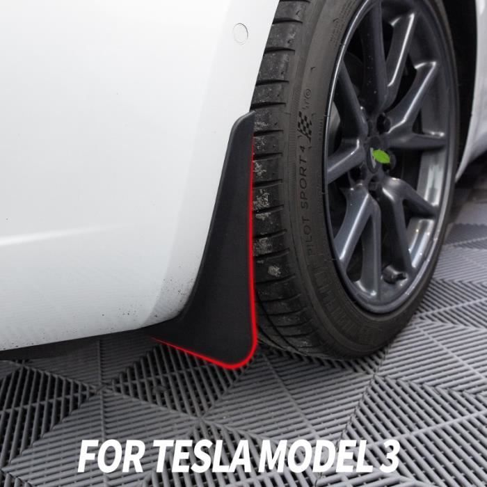 Pièces Auto,garde-boue en Fiber de carbone pour Tesla Model 3, garde-boue  pour roues avant et arrière, accessoires ABS, - Type blue - Cdiscount Auto