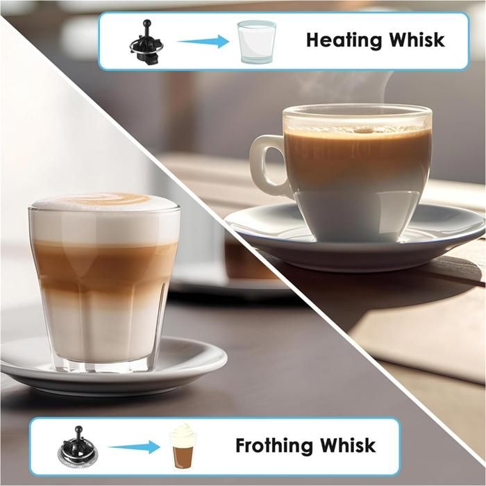 Fouet Et Couvercle De Remplacement Pour Mousseur à Lait Aeroccino 3/4 - Accessoire Pratique Pour Cappuccino Et Latte Maison - 7