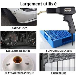 Pistolet à Air Chaud 3400W – Soudure Plastique, 40-650°C, Kit DIY