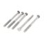 Boulons M8 X 80mm - Tête Capuchon Hexagonale - Bronze - Lot De 4 Pièces - Neuf - Marque Uxcell