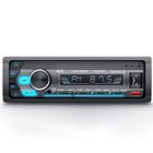 GEARELEC Autoradio Bluetooth , Poste Radio Voiture Bluetooth Supporte USB/AUX/SD/TF/MP3, 7 Couleurs Éclairage, 4x60W Autoradio 1 Din