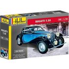 Maquette voiture BUGATTI T.50 HELLER - échelle 1/24 - Gamme CLASSIQUE