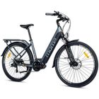 MOMABIKES Moma Bikes - Vélo de Ville Electrique 28" PRO - Moteur Central - Bat. 48V 13Ah - Auton. Max 120km - 7 vitesses - Freins Hydraulique