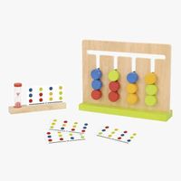 Jeu de Logique en Bois - CREATIVPAD - Puzzle Montessori - Pour Enfant de 3 ans et plus - 17 pièces