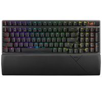 ASUS ROG Strix Scope II 96 Wireless - Clavier gaming avec ou sans fil - USB/RF/Bluetooth - interrupteurs mécaniques rouges (switches