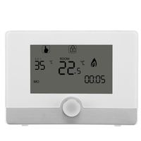 AIZ Contrôleur de température de thermostat programmable système de chauffage de chaudière Blanc