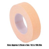 DUO Self Adhesive Athletic Tape, Soft Self Adhesive Caulk Strip  hygiene visage Couleur de la peau 1,25 cm * 5 m (1 rouleau) NOUVEAU
