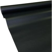 JUNOPAX Nappe en papier noir 50 m x 1,15 m |  imperméable et peut être essuyée