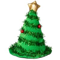 Chapeau Sapin De Noël - BOLAND - Adulte - Vert Rouge Doré - Accessoire de Noël