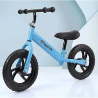 Vélo Draisienne OHP - 2-6 ans - Bleu - 12 pouces - Carbone