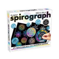 Spirograph Gratter et faire briller - Kit de peinture pour enfants - 25 pièces - Multicolore - 30,5 x 5 x 28 cm