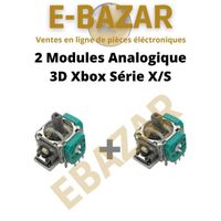 EBAZAR X2 Modules Série X / S Joystick 3D Original Stick Analogique manette Xbox Série X / Xbox Série S