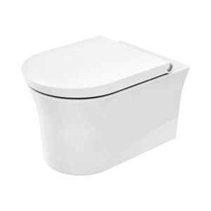 WC - TOILETTES Duravit White Tulip WC suspendu HygieneFlush, Riml